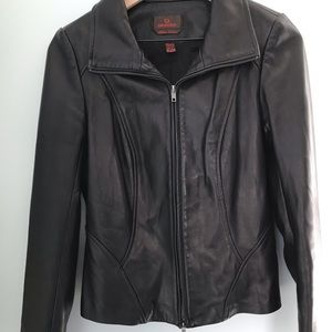 Danier Leather 🇨🇦 XS Lamb Leather Jacket black
